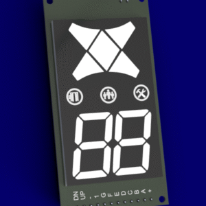 نمراتور سگمنتی LED داخل کابین