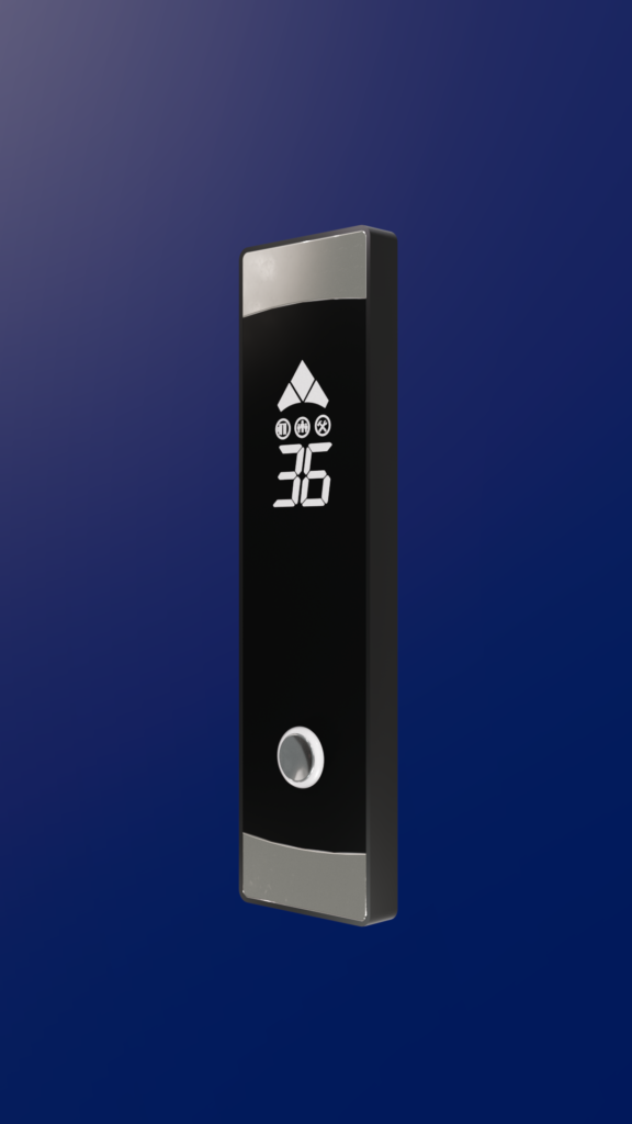 شستی طبقه اورامان، لوکس اقتصادی با کلید اتیسی و نمایشگر LED