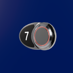 کلید چیکلت دار APB12، طرح ماهی. با قابلیت استفاده پوش باتنهای APB9 و APB10.