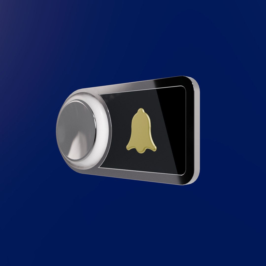 side - Copy کلید چیکلت دار APB11 نیم گرد با دکمه طرح اوتیسی