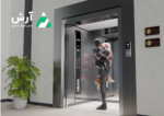 شستی آسانسور پنل داخل کابین آسانسور