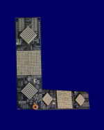 نمایشگر ریزشی آسانسور 6 دات ماتریکس