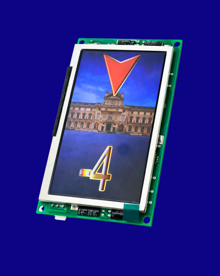 نمایشگر LCD رنگی بیرون کابین