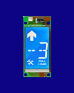 نمایشگر LCD لاتیس بیرون کابین (دو رنگ پس زمینه آبی و مشکی) - Image 2