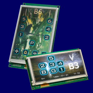 نمایشگر لمسی آسانسور