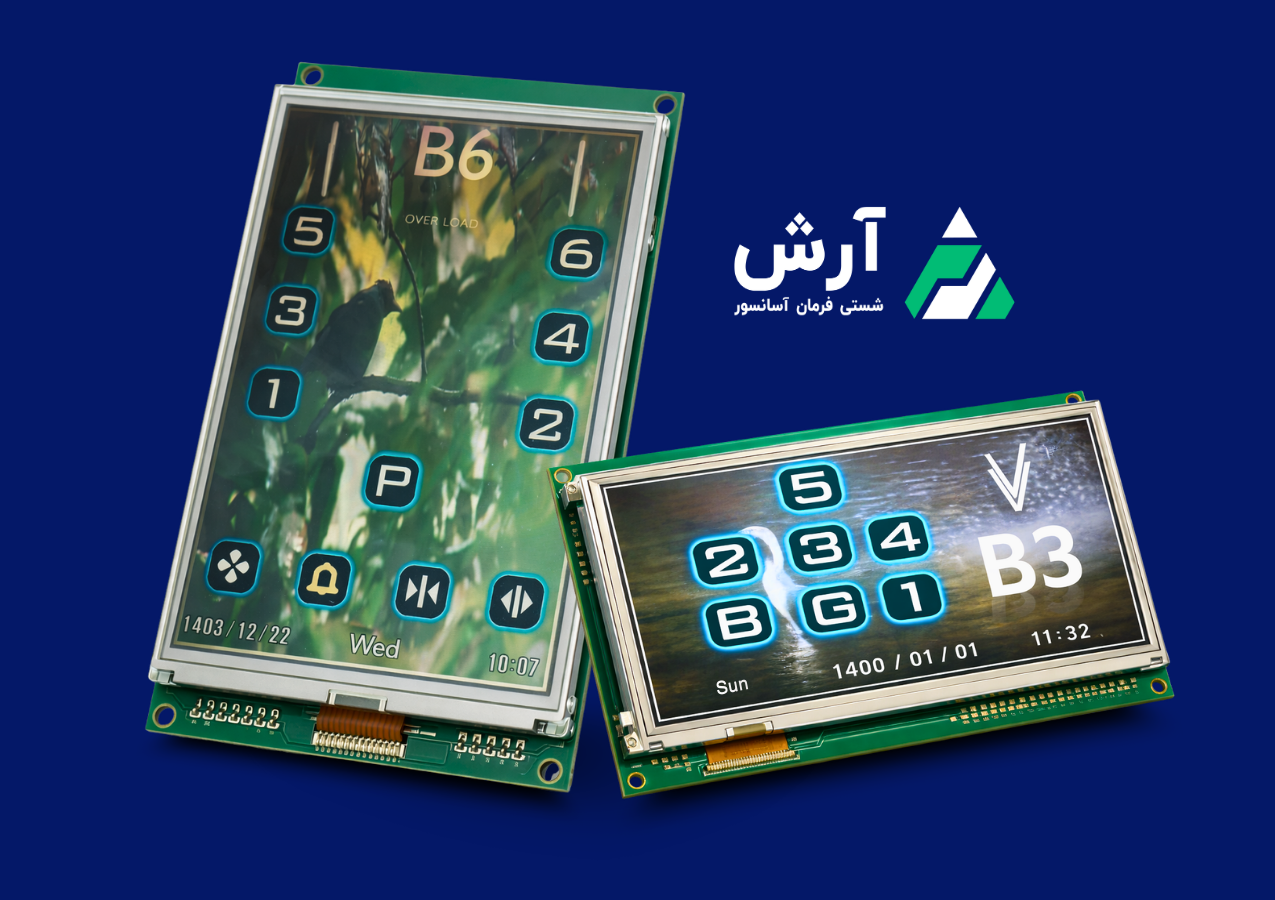 نمایشگر LCD لمسی